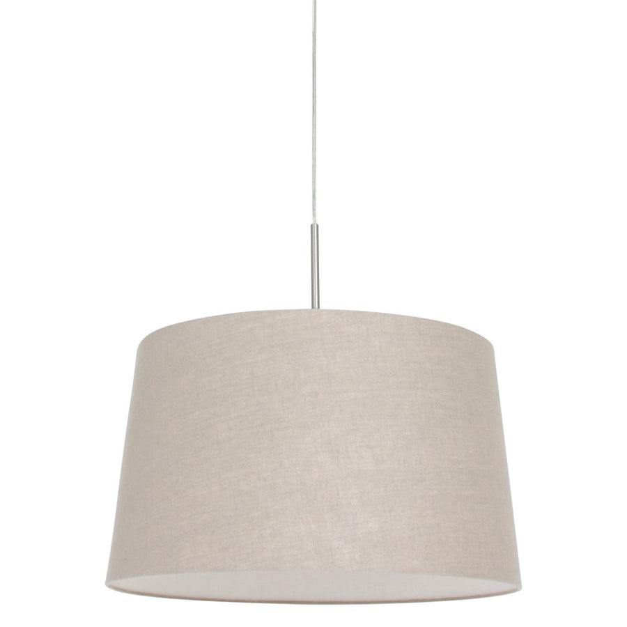Hanglamp Sparkled Light 3602ST+K1001RS Staal-Grijs Linnen