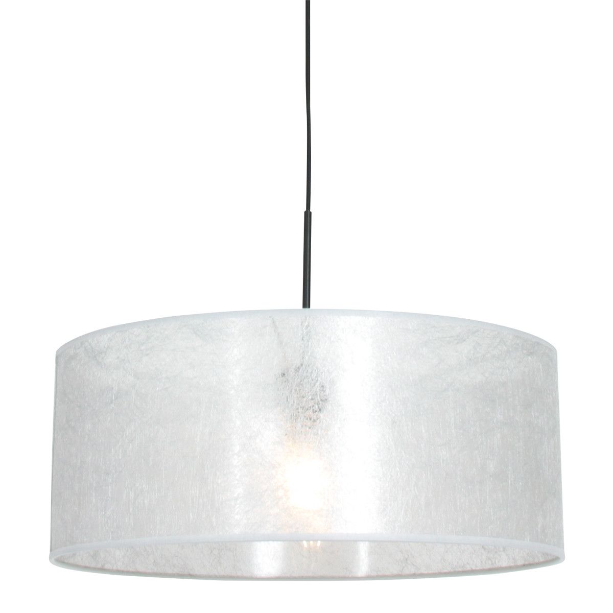 Hanglamp Sparkled Light 3602ZW+K1066PS Zwart-Sizoflor Zilver