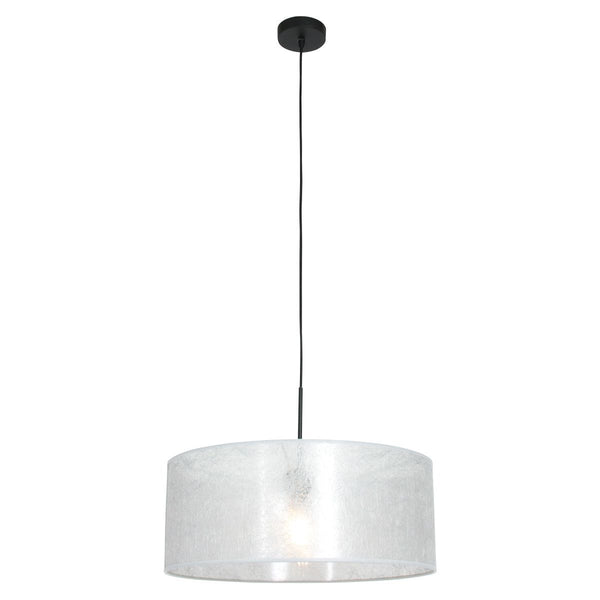 Hanglamp Sparkled Light 3602ZW+K1066PS Zwart-Sizoflor Zilver