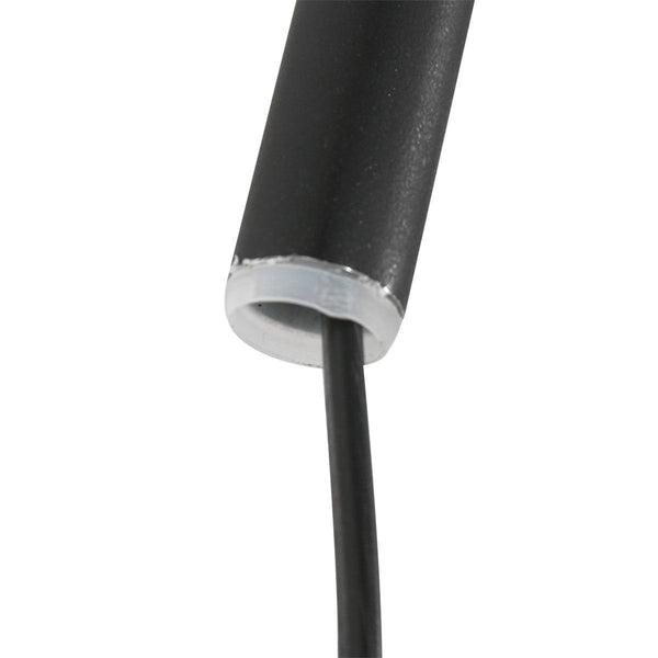 Wandlamp Sparkled Light 1481ZW+K1068GS Zwart-Fluweel Zilver