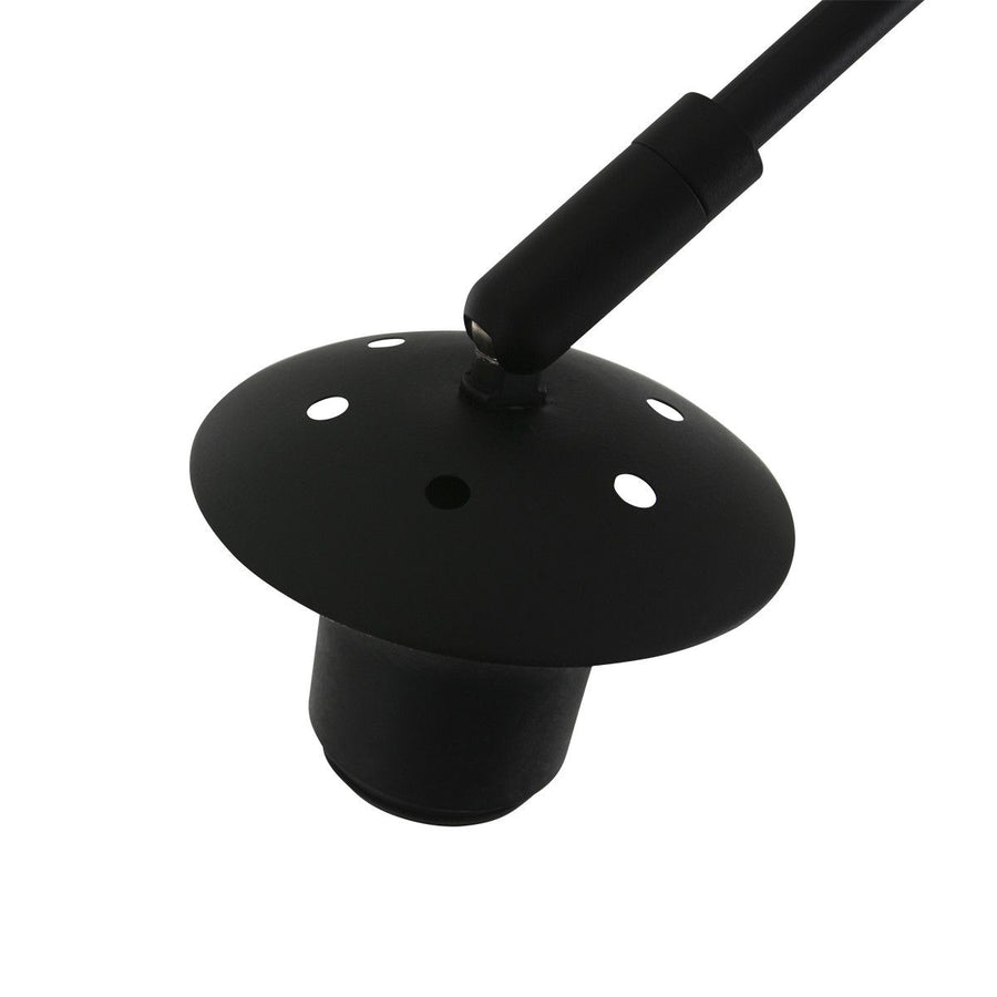 Wandlamp Sparkled Light 1481ZW+K1068GS Zwart-Fluweel Zilver