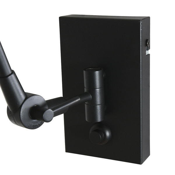 Wandlamp Prestige Chic 7396ZW+K7396VS Zwart-Fluweel Groen