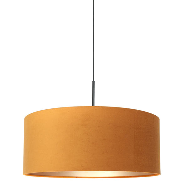 Hanglamp Sparkled Light 3602ZW+K1066KS Zwart-Fluweel Goud