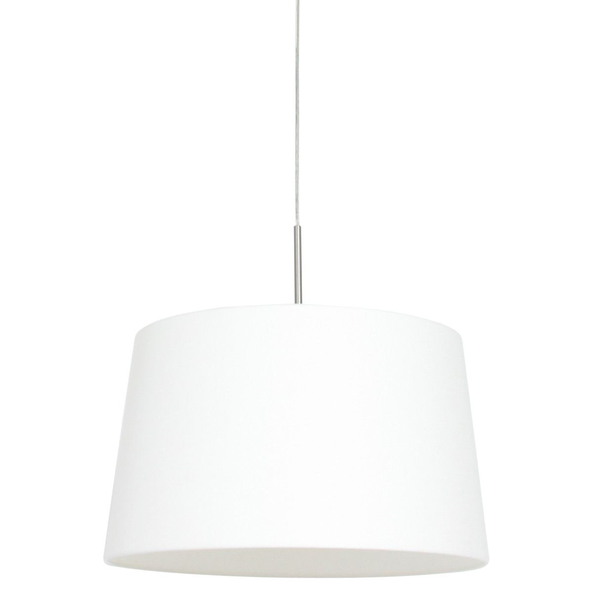 Hanglamp Sparkled Light 3602ST+K1001QS Staal-Wit Linnen