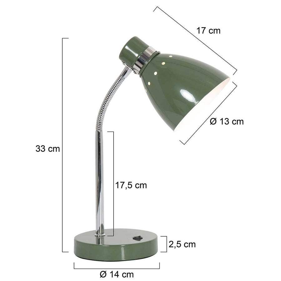 Tafellamp Spring 3391G Groen