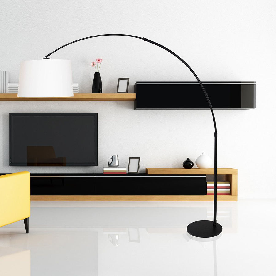 Vloerlamp Sparkled Light 7268ZW Zwart