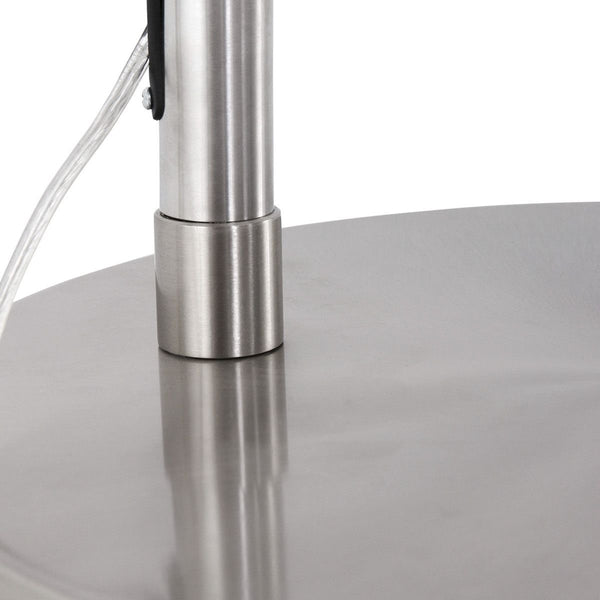 Vloerlamp Sparkled Light 7268ST+K10610S Staal-Wit Kunststof