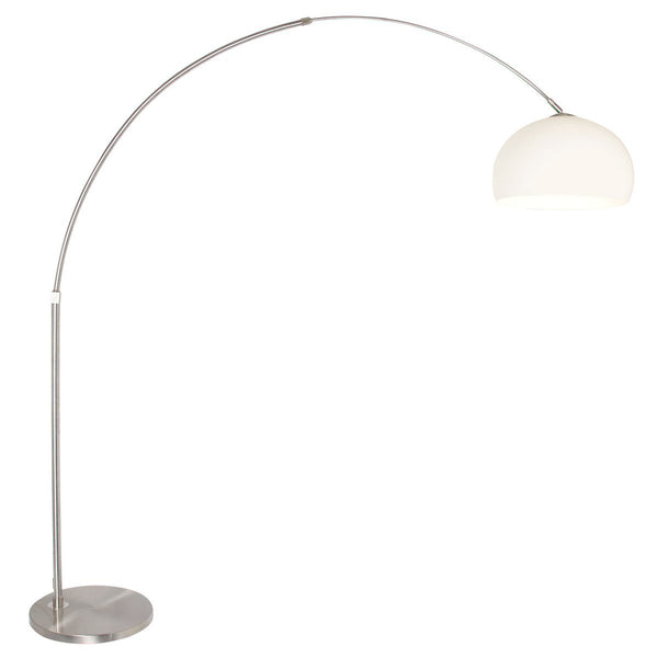 Vloerlamp Sparkled Light 7268ST+K10610S Staal-Wit Kunststof