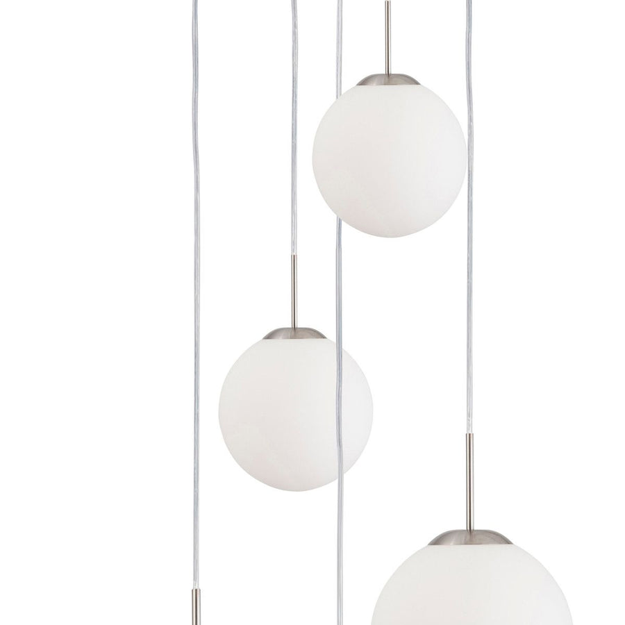 Plafondlamp Bollique 7376ST Staal