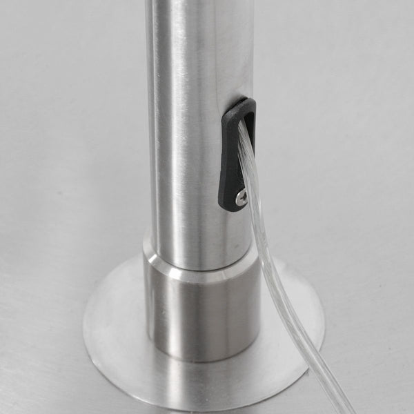 Vloerlamp Sparkled Light 7268ST+K1066KS Staal-Fluweel Goud