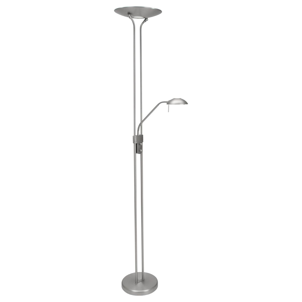 Vloerlamp Biron 7500ST Staal