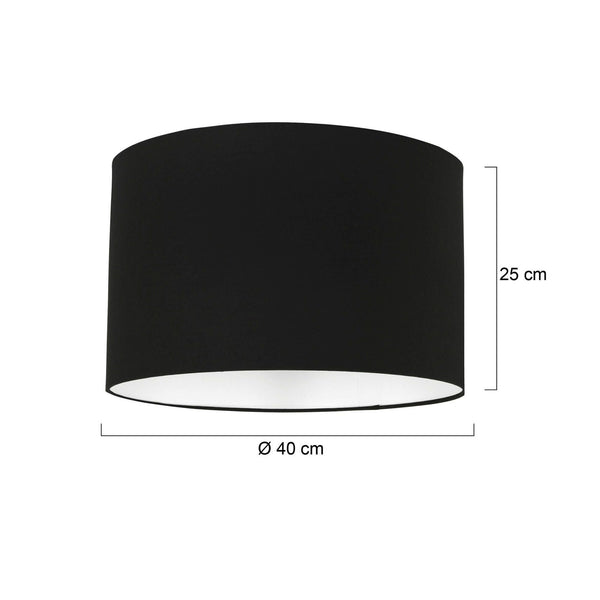 Kap Rond K7976SS Zwart Linnen
