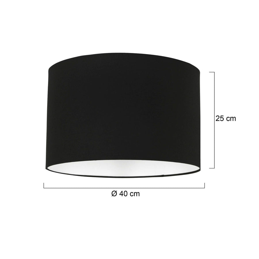 Kap Rond K7976SS Zwart Linnen