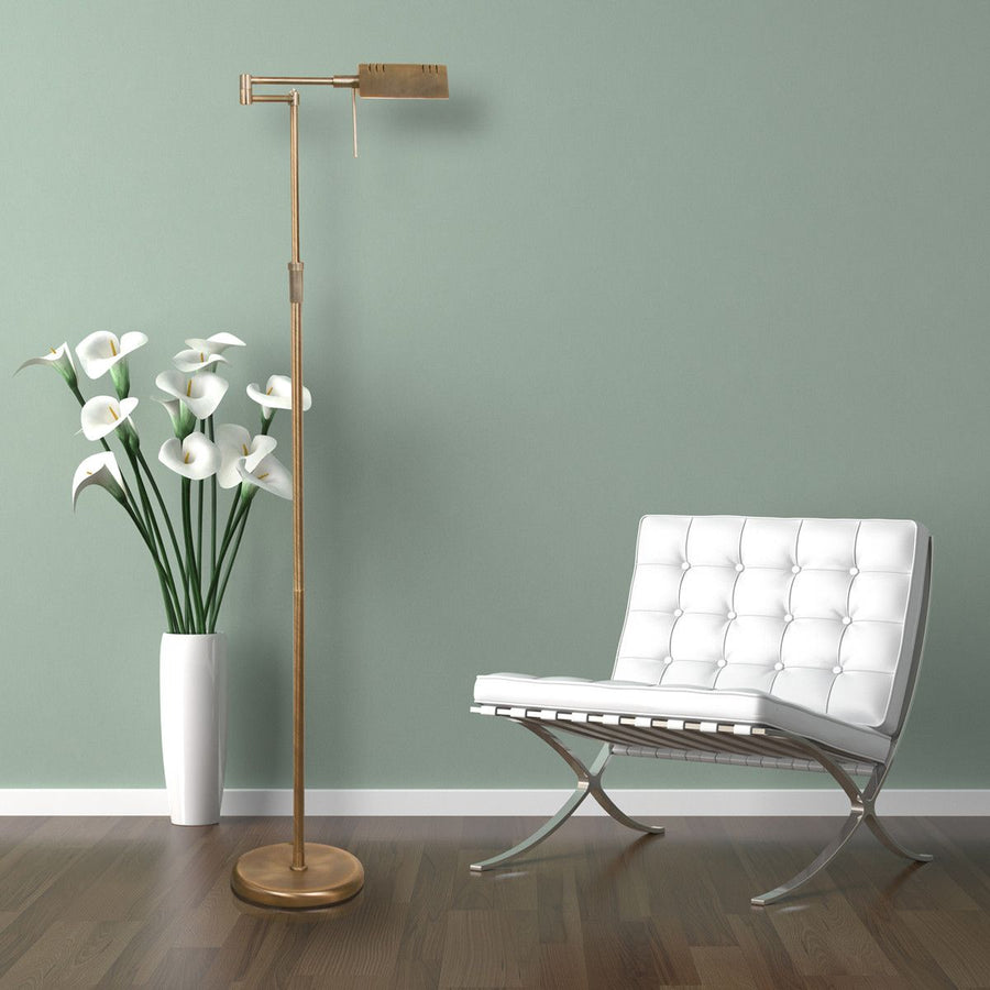 Vloerlamp Karl 5895BR Brons