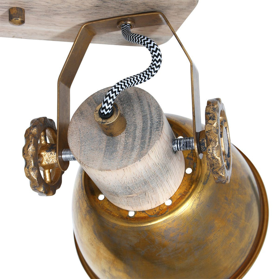 Plafondlamp Gearwood 7969BR Brons
