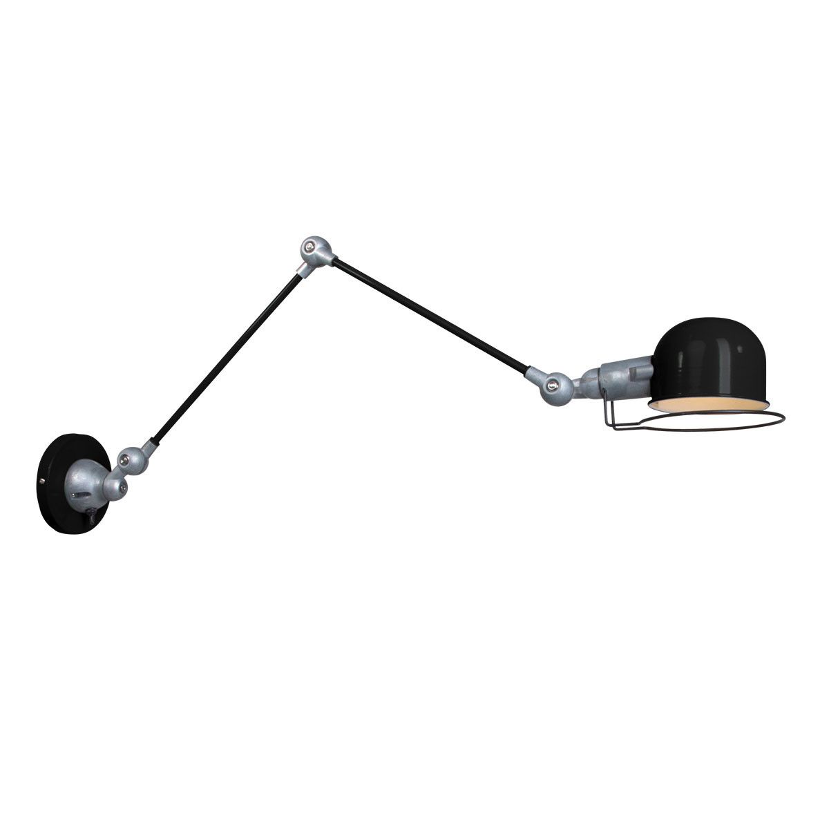 Wandlamp Davin 7656ZW Zwart