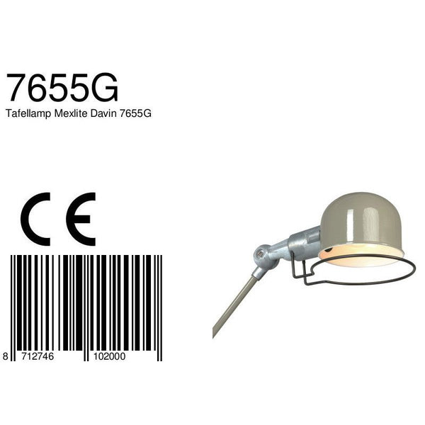 Tafellamp Davin 7655G Groen