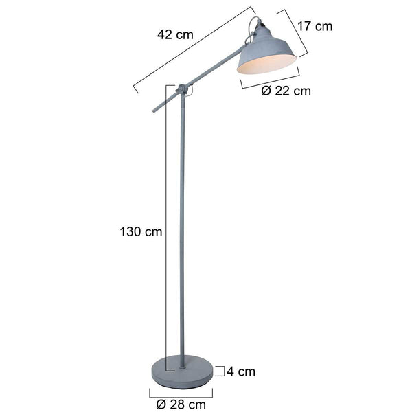Vloerlamp Nové 1322GR Grijs