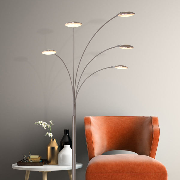Vloerlamp Synna 1327ST Staal