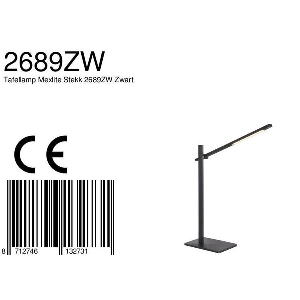 Tafellamp Stekk 2689ZW Zwart