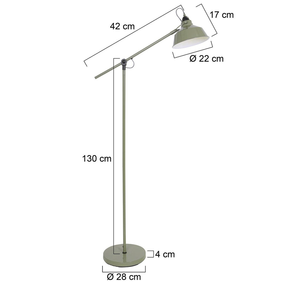 Vloerlamp Nové 1322G Groen