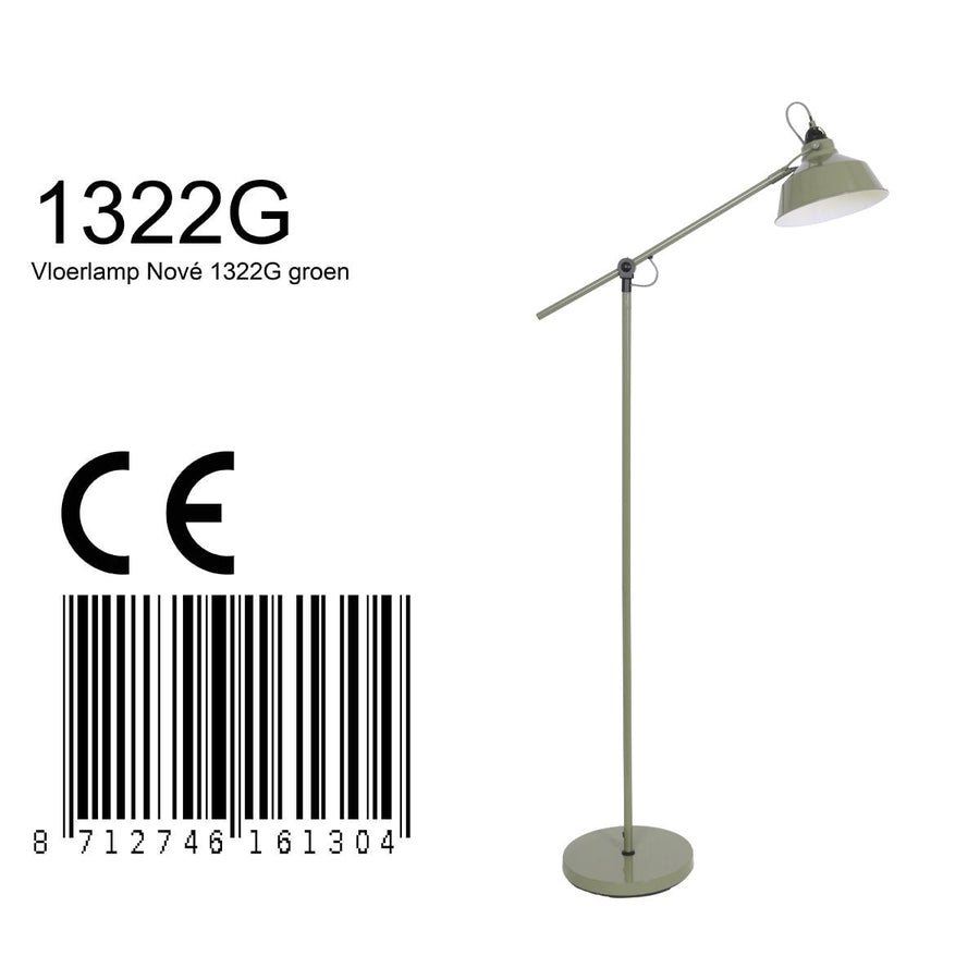 Vloerlamp Nové 1322G Groen