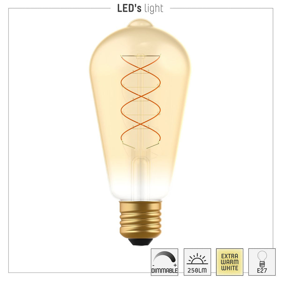 I14948S Led DECO Filament 5W E27 DIM