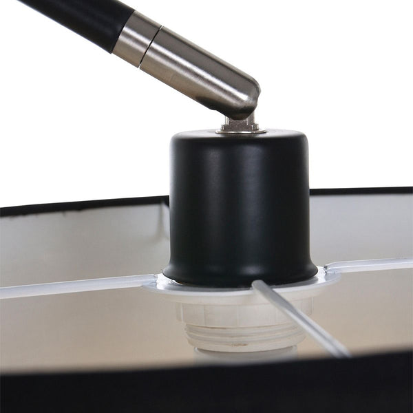 Booglamp Solva 7976ZW Zwart
