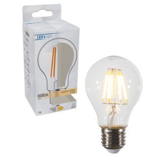 600112 Ledfilam. 7W E27 A60 806L
