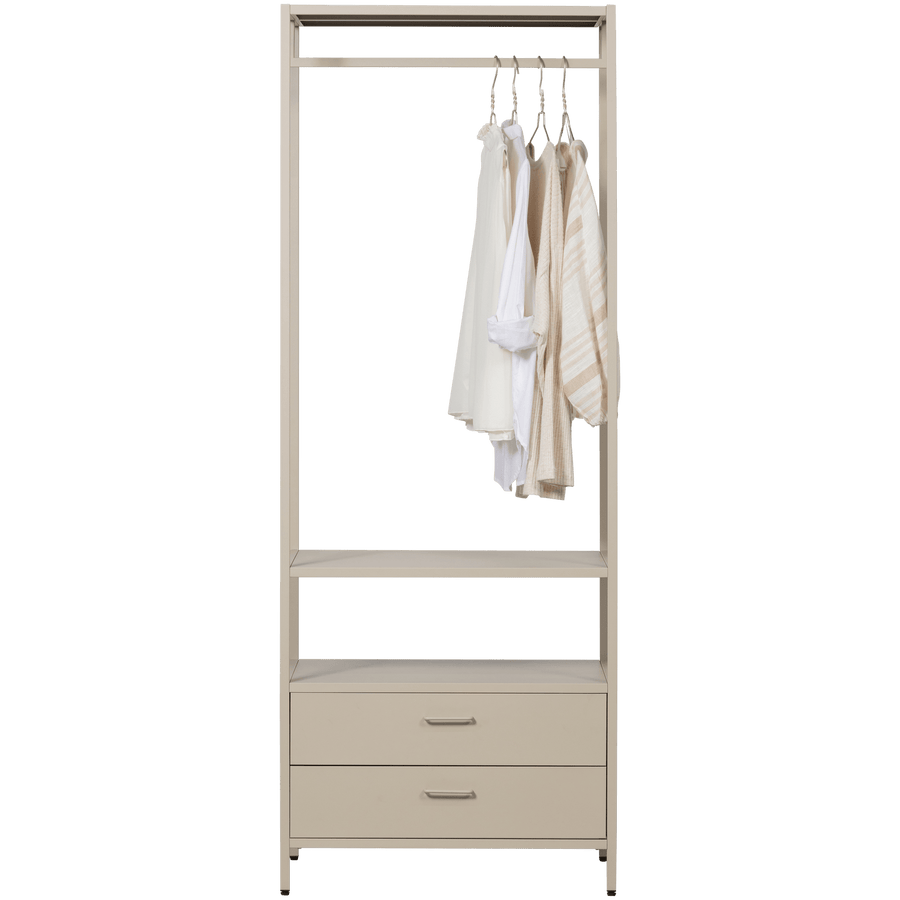FERRIS OPEN KLEDINGKAST 70 CM METAAL ZAND