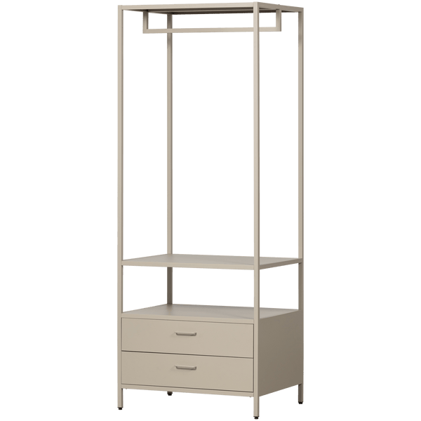 FERRIS OPEN KLEDINGKAST 70 CM METAAL ZAND