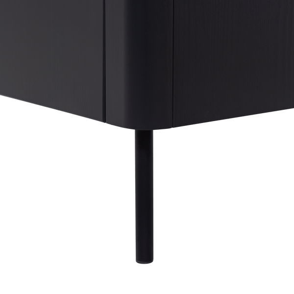 GUNNAR TV MEUBEL 154 CM GRENEN MATZWART [fsc]