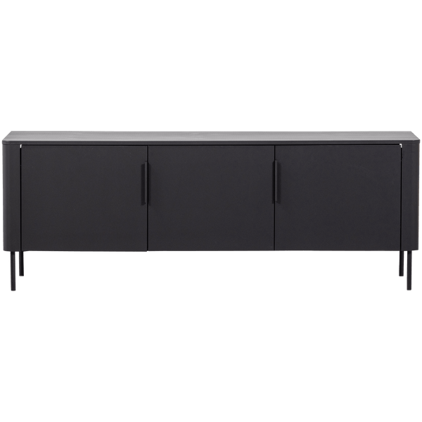 GUNNAR TV MEUBEL 154 CM GRENEN MATZWART [fsc]