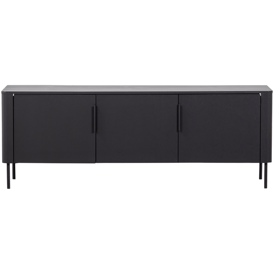 GUNNAR TV MEUBEL 154 CM GRENEN MATZWART [fsc]