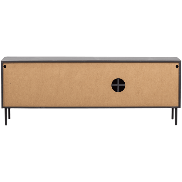 GUNNAR TV MEUBEL 154 CM GRENEN MATZWART [fsc]