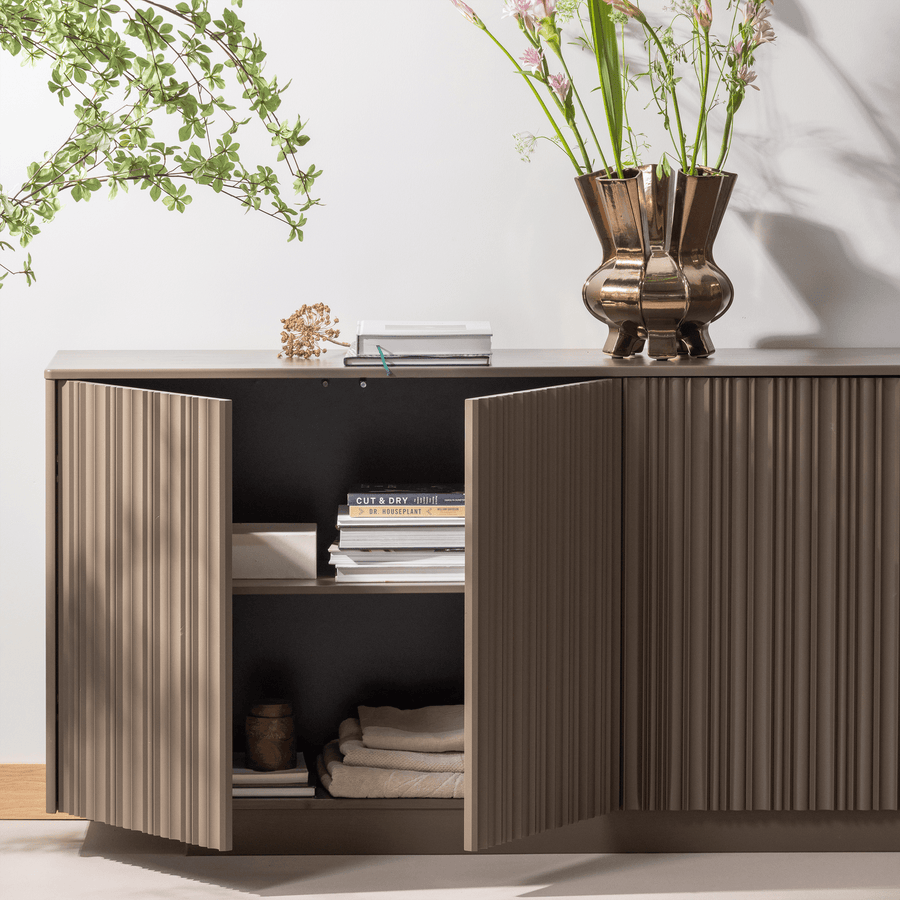 NOVA DRESSOIR 200 CM GRENEN TRUFFEL BRUIN [fsc]