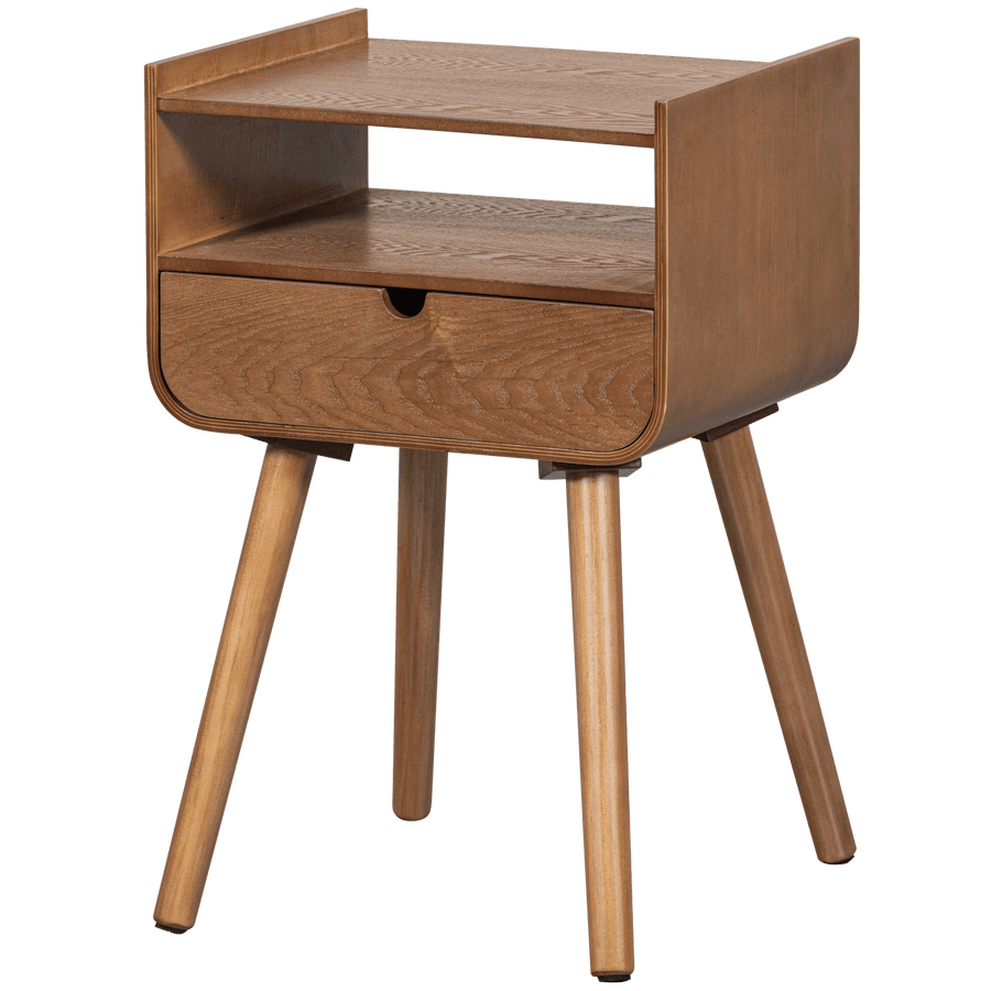 NILS NACHTKASTJE/BIJZETTAFEL HOUT NATUREL [fsc]