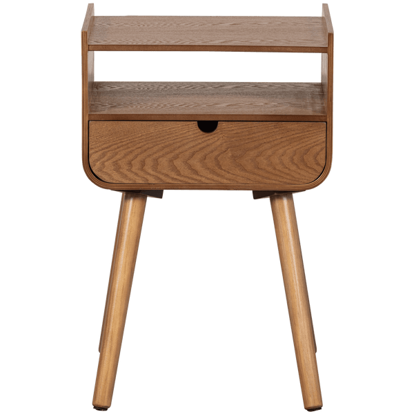 NILS NACHTKASTJE/BIJZETTAFEL HOUT NATUREL [fsc]