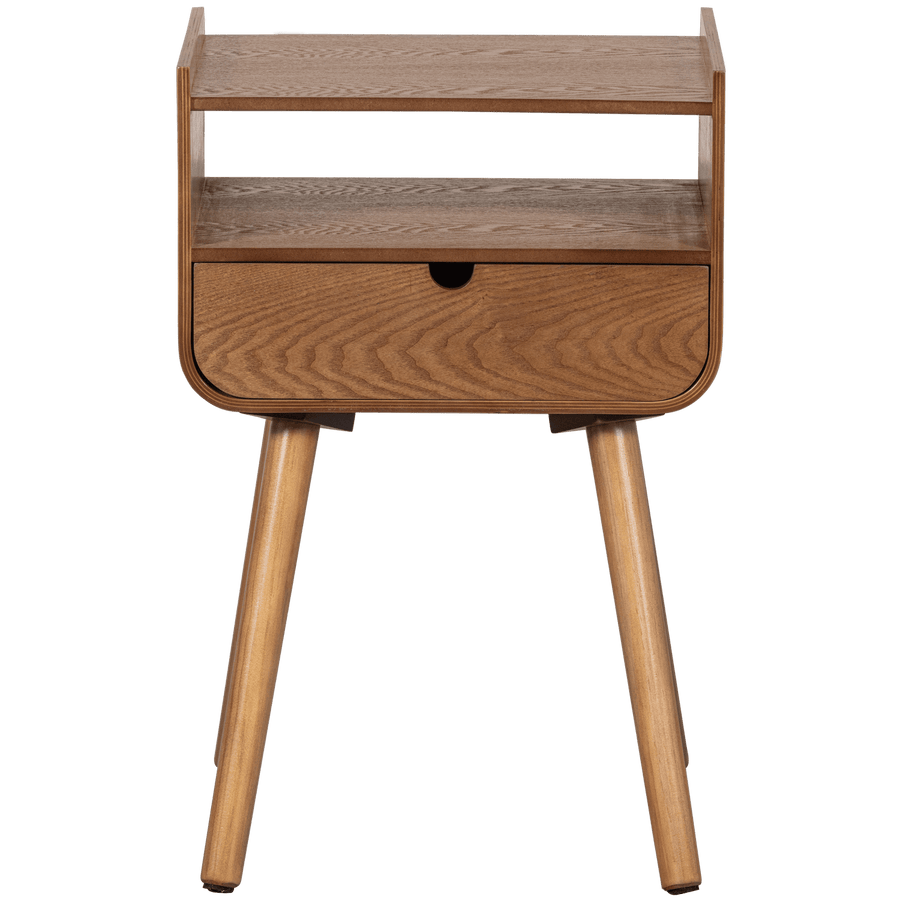 NILS NACHTKASTJE/BIJZETTAFEL HOUT NATUREL [fsc]
