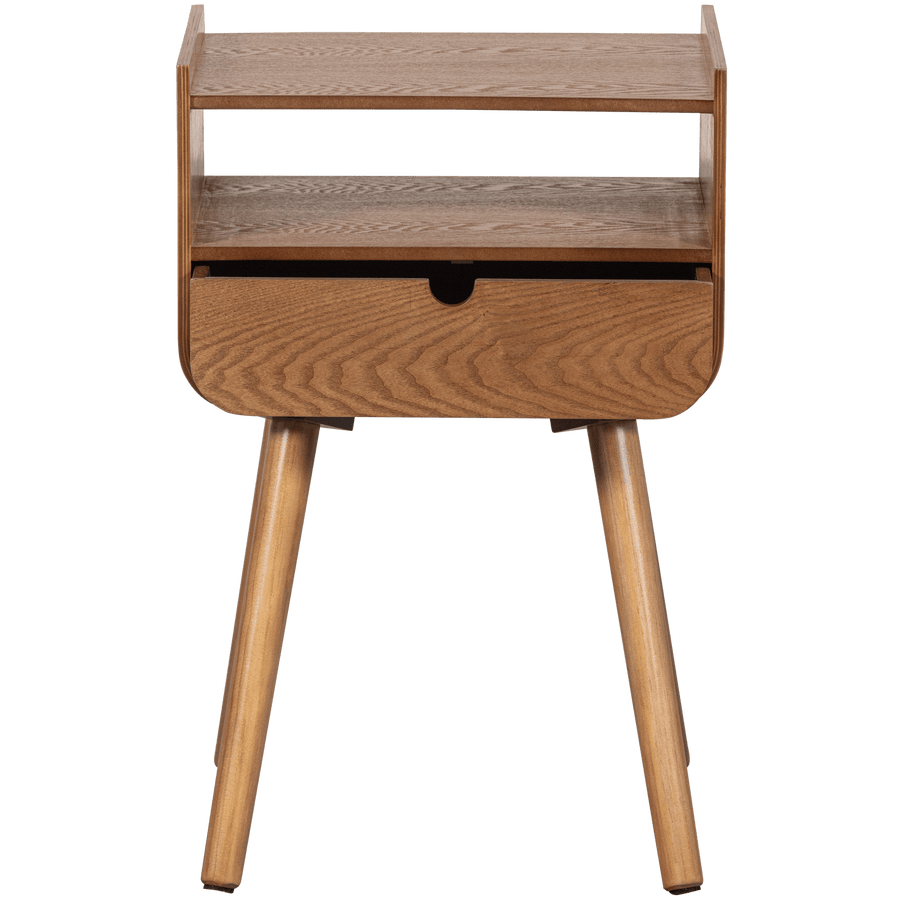 NILS NACHTKASTJE/BIJZETTAFEL HOUT NATUREL [fsc]