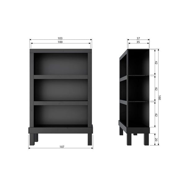 BONK OPEN KAST GRENEN MATZWART [fsc]