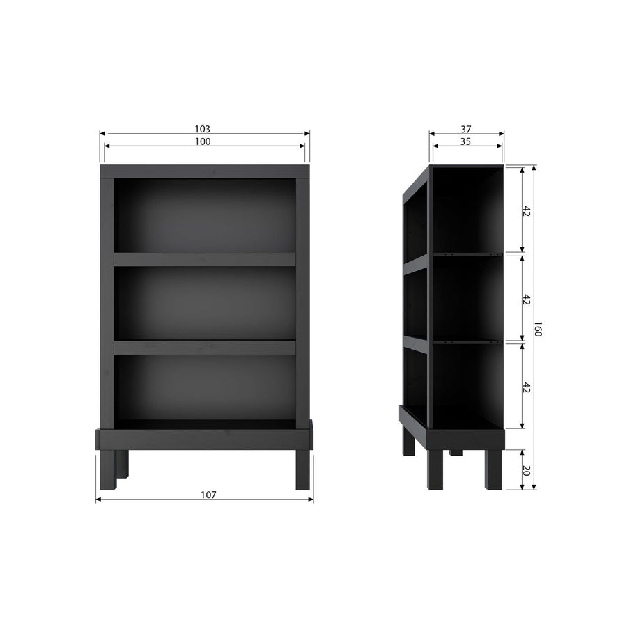 BONK OPEN KAST GRENEN MATZWART [fsc]
