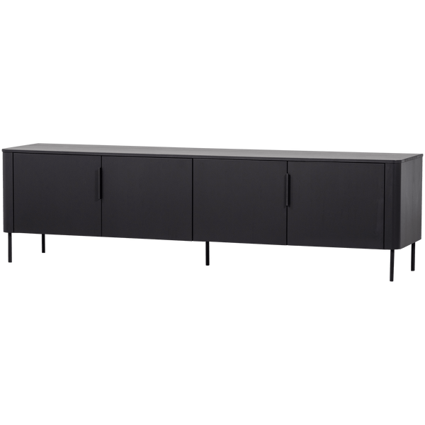 GUNNAR TV MEUBEL 200 CM GRENEN MATZWART [fsc]
