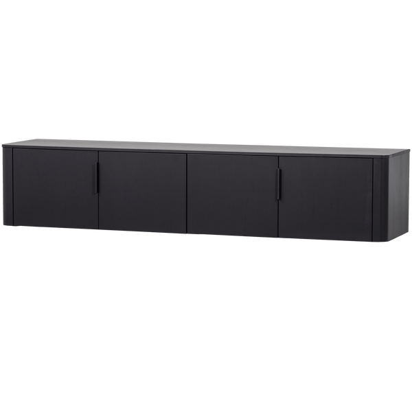 GUNNAR TV MEUBEL 200 CM GRENEN MATZWART [fsc]