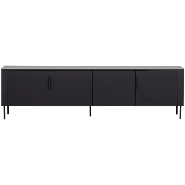 GUNNAR TV MEUBEL 200 CM GRENEN MATZWART [fsc]