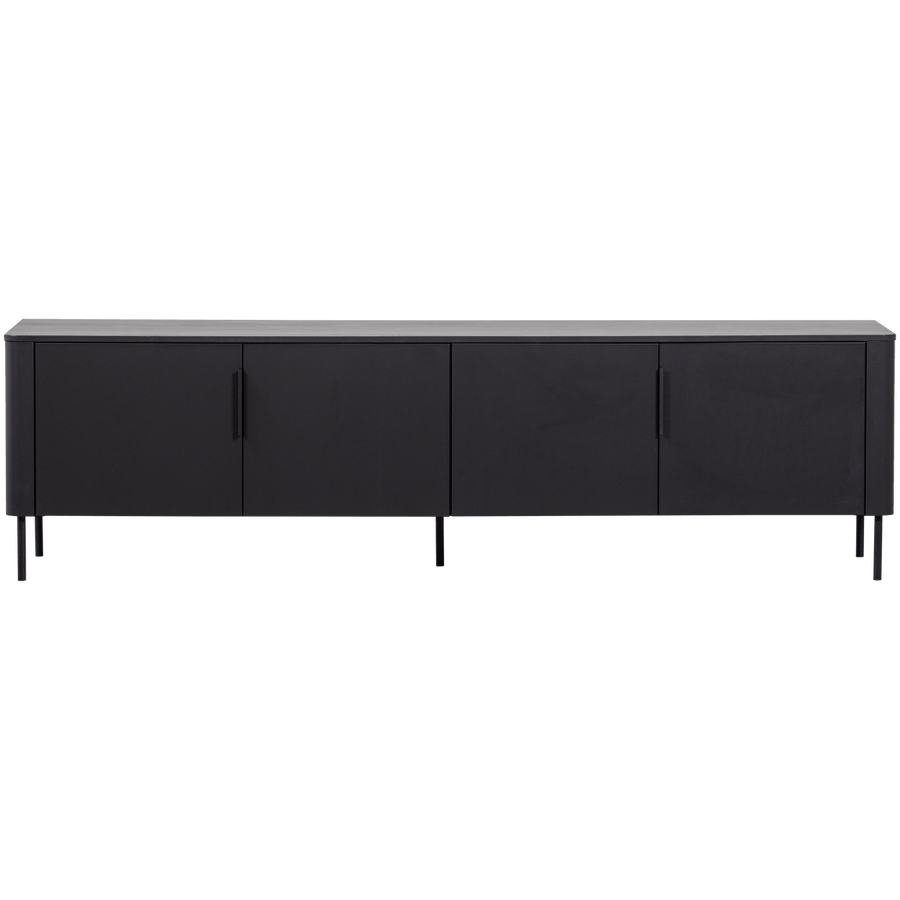 GUNNAR TV MEUBEL 200 CM GRENEN MATZWART [fsc]