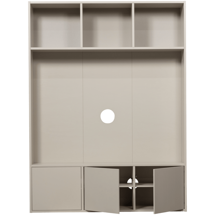 MEGGY TV OPBERGKAST 160 CM GRENEN DUST [fsc]