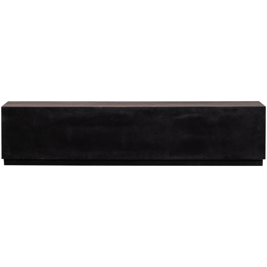SUN TV MEUBEL MET OPEN VAK RECYCLED TEAK BRUIN