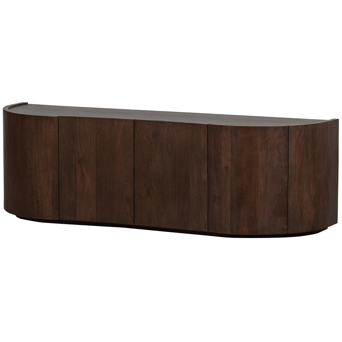 SENSE DRESSOIR 4-DEURS MANGOHOUT WALNOOT