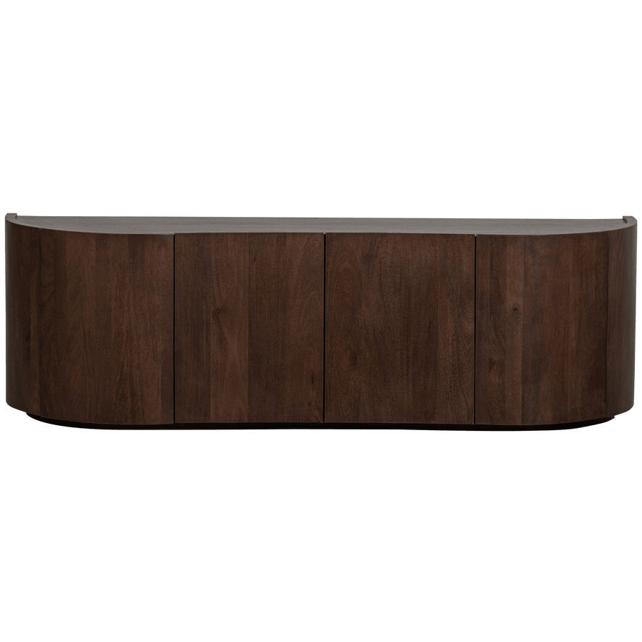 SENSE DRESSOIR 4-DEURS MANGOHOUT WALNOOT